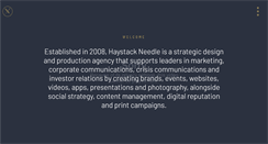 Desktop Screenshot of haystackneedle.com